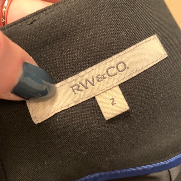 RW & Co Black Pencil Skirt - Picture 2 of 2